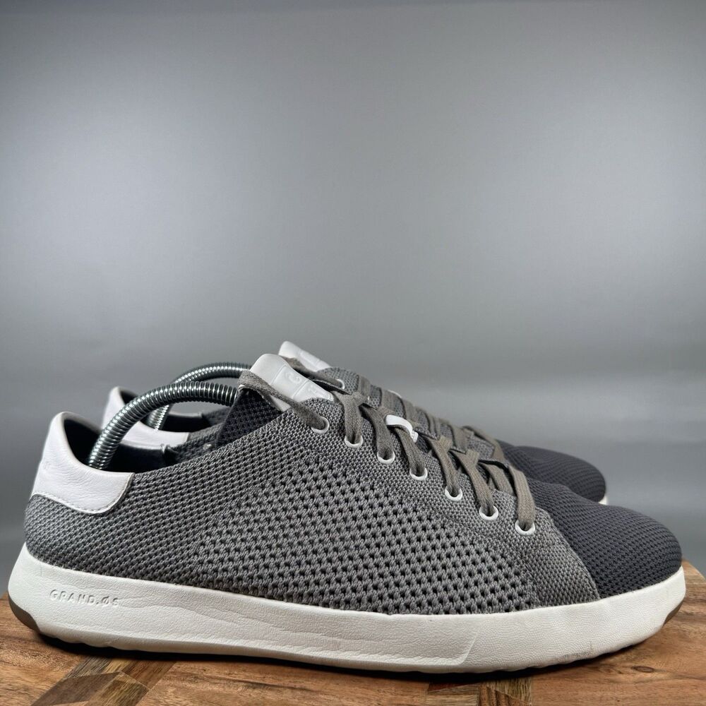 Cole Haan Gray and White Sneakers